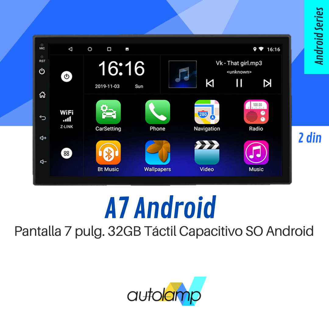 REPRODUCTOR A7 ANDROID AUTOLAMP1010